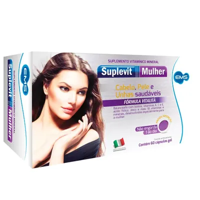 Suplevit Mulher Ems Com 60 Capsulas